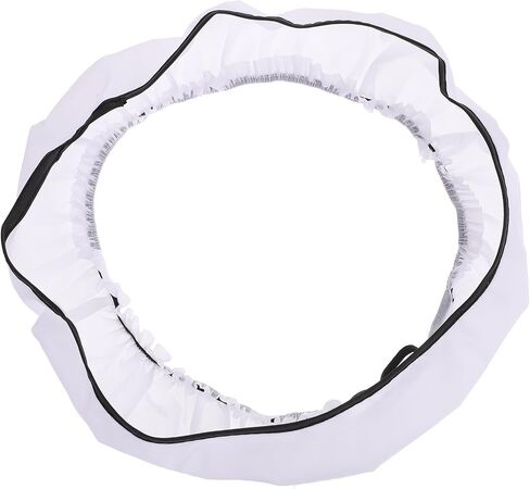 OSALADI 14 Inch Foldable Ring Light Diffuser for Photography and Video Nylon Material Low Loss and Stable Color Temperature Compatible Fluorescent Flash Light in Kuwait