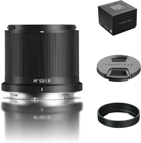 TTARTISAN 50mm F1.8 Neo L Auto Focus Full Frame Prime Lens for L-Mount | Lightweight and Simple Autofocus lens for Beginners Compatible with SL SL2 S1 S1R TL TL2 in Kuwait