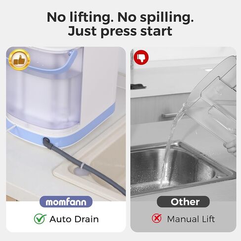 MOMFANN EasePure Pro Baby Bottle Washer, Upgraded 4-in-1 Bottle Washer and Sterilizer and Dryer, Deep Clean for Bottles, Pump Parts & Baby Essentials, Time-Saving Effortless Baby Care in Kuwait