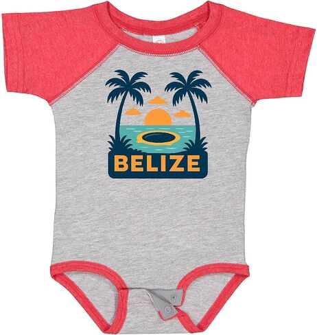 inktastic Belize Beach Travel Baby Bodysuit in Kuwait