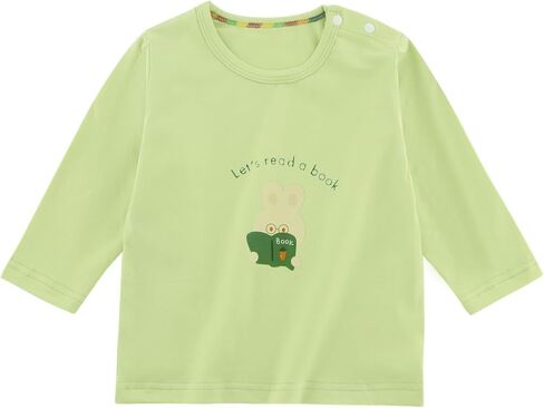 POBIDOBY Toddler Plain Tshirts for Girls&Boys, Baby Clothes Boys&Girls with Cute Pattern for Kids 9M-4Y in Kuwait
