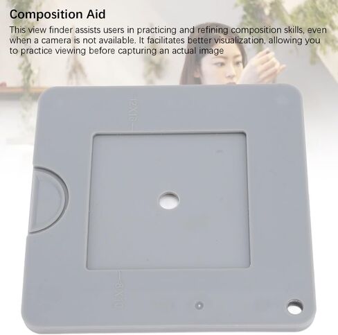 Art Viewfinder 9x9cm – Sliding Color Isolation Tool for Drawing, Painting & Photography, ABS Plastic Composition Aid in Kuwait
