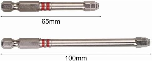 2026 Magnetic Hex Shank Screwdriver Bits Set - 6pcs Pagoda-Shaped Design for Electric Drills & Wrenches, Multiple Sizes in Kuwait