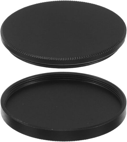 Gadpiparty Compact Aluminum Alloy Camera Lens Filter Storage Case with Cover and Smooth Surface, Easy to Clean Protective Cap for Lens Filter, for Photoshot and Camera Bag Use in Kuwait