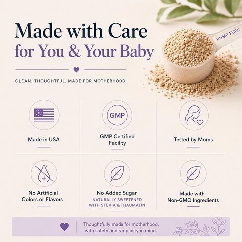 Complete Lactation Drink Mix Smoothie Supplement for Breastfeeding & Milk Supply Support with Moringa, Goat’s Rue, Shatavari, Fenugreek, Blessed Thistle, Vitamins & Electrolytes in Kuwait