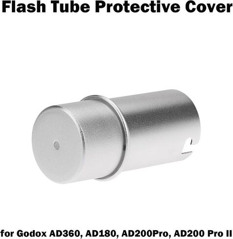 Godox AD-S15 Flash Lamp Tube Bulb Protector Cover for Godox WITSTRO AD-180 AD-360 AD200Pro AD200Pro II, Compatible with Flash Head H200J, H200J II (2 Packs) in Kuwait