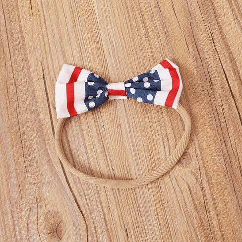 4th of July Baby Girl Outfit American Flag Romper My 1st 4th of July Clothes Pants Set in Kuwait