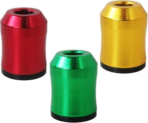 3PCS Strong Magnetic Screw Ring, Upgrade Screwdriver Head Magnetic Ring for Power Bits,Removable Household Tool Metal Screw for Power Tools, Mechanics & Carpenter(Blue+Red+Gold) in Kuwait