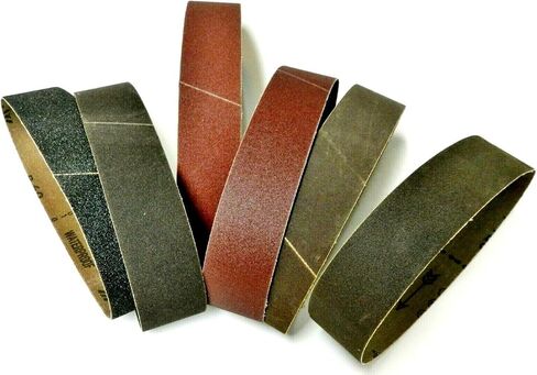 6" x 1-1/2" Sanding Belt for Expanding Drum Sander Aluminum Oxide 6Pc Assortment in Kuwait
