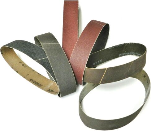 6" x 1-1/2" Sanding Belt for Expanding Drum Sander Aluminum Oxide 6Pc Assortment in Kuwait