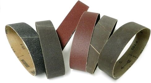 6" x 1-1/2" Sanding Belt for Expanding Drum Sander Aluminum Oxide 6Pc Assortment in Kuwait