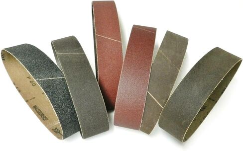 6" x 1-1/2" Sanding Belt for Expanding Drum Sander Aluminum Oxide 6Pc Assortment in Kuwait