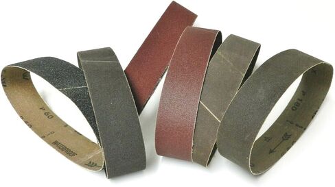 6" x 1-1/2" Sanding Belt for Expanding Drum Sander Aluminum Oxide 6Pc Assortment in Kuwait