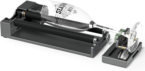 ARot5 Rotary Roller, Y-axis Rotary Roller 360° Rotation Perfect for Engraving Cylindrical Objects, Cups, Bottles, Pens, Adjustable 6-100mm, Only Compatible with Woxcker Engraver (L8 L2 JL7) in Kuwait