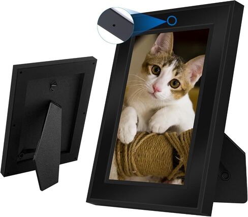 Security Camera, Hidden Camera Frame, 1080P Spy Camera with Photo Frame, No WiFi Nanny Cam Loop Recording for Indoor Surveillance in Kuwait