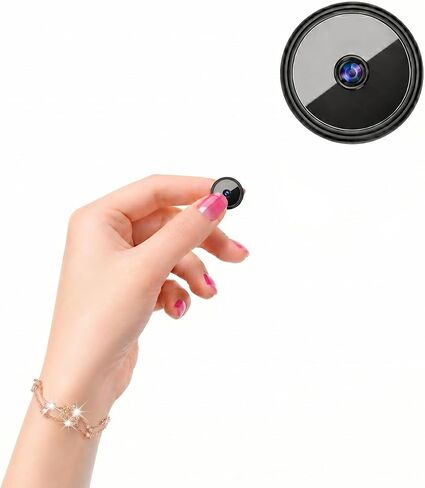 Hidden Camera 2K WiFi Spy Camera Wireless Nanny Cam Motion Detection | Spy Camera Hidden Camera 2K WiFi Wireless Nanny Cam with Motion Detection, Long Battery Life Mini Indoor Security Camera in Kuwait