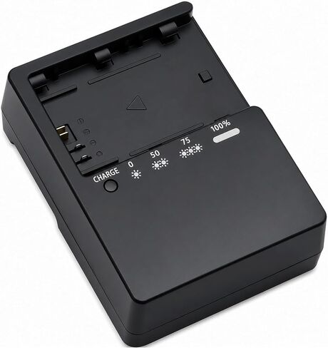 Portable LP-E6NH LP-E6N Charger Compatible with Canon Mirrorless DSLR Cameras EOS R5 R6 5D 6D 7D 80D 70D 60D, 8.4V 1.2A Fast Charging Power Supply with Smart LED Indicator in Kuwait