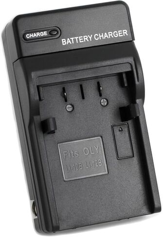 Norifon LI-10B Wall Charger for Olympus Camedia C-470, C-50 | Compaitble with Olympus Camedia C-5000, C-60, C-70, C-7000 Zoom, C-760, C-765, D-590 Zoom with Foldable Plug in Kuwait