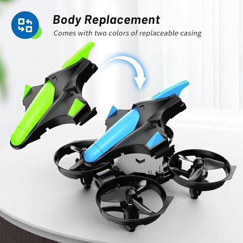 Mini Drone for Kids 8-12 and Beginners, RC Quadcopter Toy with Auto Hovering, One Key Start/Landing, Headless Mode, 3D Flips, Circle Fly, Indoor Small Drone Gift for Boys and Girls in Kuwait