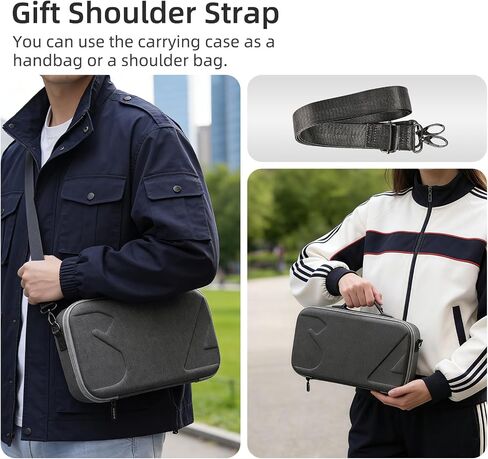 Carrying Case for DJI Neo 2 Fly More Combo Accessories | Portable Storage Bag for DJI Neo 2 Digital Transceiver / RC 2 Controller / 6 batteries / Battery Charger Hub in Kuwait