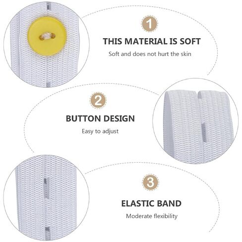 BESPORTBLE 30pcs Diaper Holding Belt Adjustable Elastic Diaper Fastening Buckle for Newborn Boys and Comfortable and Convenient Fixing Strap in Kuwait