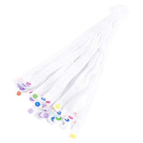 50pcs Adjustable Diaper Fasteners Cloth Diaper Belt Buckles for Newborns and Comfortable Prevents Leaks Suitable for Various Waist in Kuwait