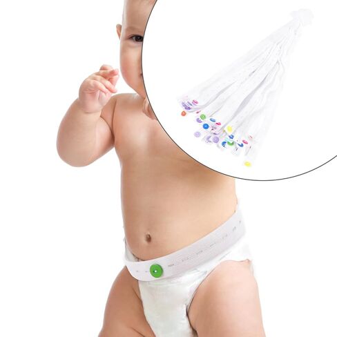 50pcs Adjustable Diaper Fasteners Cloth Diaper Belt Buckles for Newborns and Comfortable Prevents Leaks Suitable for Various Waist in Kuwait