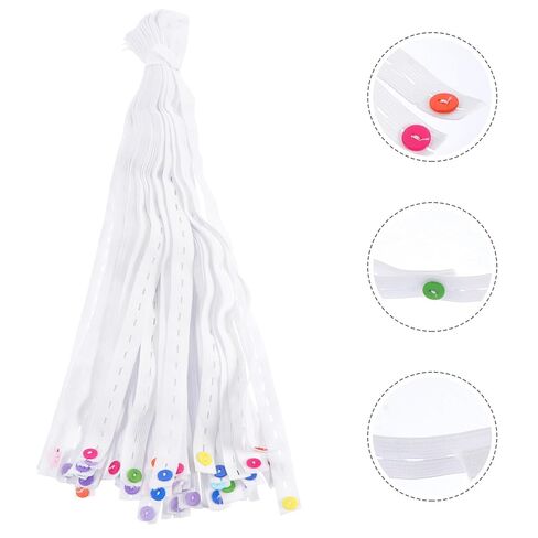 50pcs Adjustable Diaper Fasteners Cloth Diaper Belt Buckles for Newborns and Comfortable Prevents Leaks Suitable for Various Waist in Kuwait