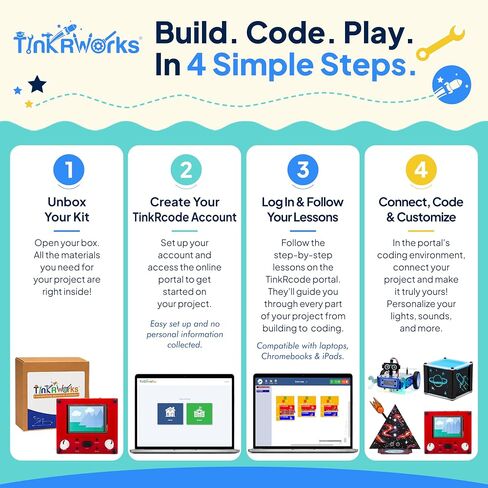 Pushes, Pulls & Pins: Build-Your-Own STEAM Bowling Game – DIY Forces & Motion STEM/STEAM Kit for Kids Ages 6+ | Learn Beginner Coding with Sensors, Lights & Sound | Fun STEM Gift for Boys & Girls in Kuwait