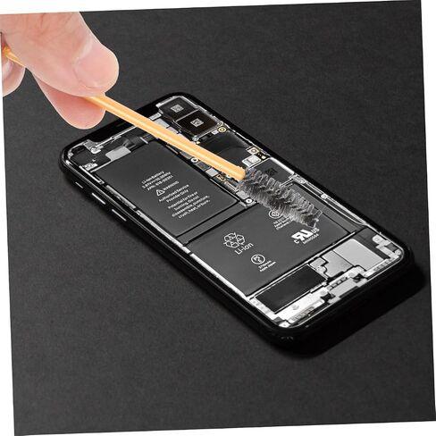 jojofuny 50pcs Cordless Headphone Cleaning Brush Earphone Maintenance Tool for Speakers and Eyeglasses Design for Daily Use Essential Cleaning Kit in Kuwait