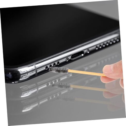 jojofuny 50pcs Cordless Headphone Cleaning Brush Earphone Maintenance Tool for Speakers and Eyeglasses Design for Daily Use Essential Cleaning Kit in Kuwait