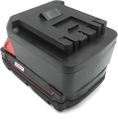 lyrlody 18V Lithium Ion Battery Adapter, ABS PC Power Tool Adapter with Charging for Cordless Power Tools, to Battery Adapter in Kuwait