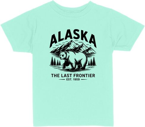 Last Frontier Alaska Toddler Kids T-Shirt in Kuwait
