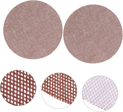4pcs Anti-glare Ceiling Light Covers Lampshade Cloth Diffusers 10cm Diameter Soft Light Protection for Room Pendant Lamp Shades in Kuwait