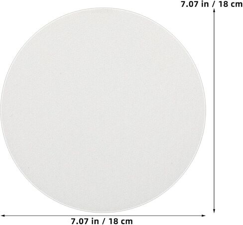 2pcs 18cm Ceiling Light Diffuser Soft Lampshade Glare Shield Plastic Cover for Nursery and Bedroom Downlight in Kuwait