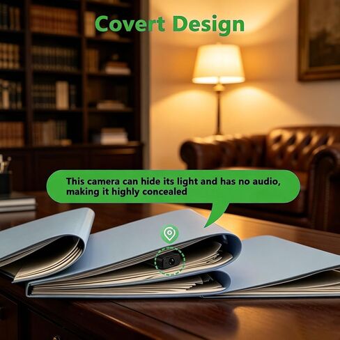 Hidden Camera, Small Cameras Nanny Cam Hidden Wireless Cameras for Home Camera Indoor Spy Camera with 1080P HD and Night Vision for Home Security, Room, Pet, Baby in Kuwait