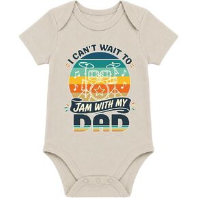 Assorted Baby Onesies For Dads - Newborn Dad Daddy Gifts Assorted Colors in Kuwait