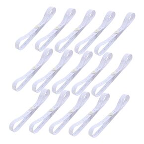Totority 15pcs Adjustable Diaper Buckles Elastic Belt with Multiple Buttonholes Soft Fixing Fastener for Newborns Preventing Diaper Slipping and Avoiding Sharp Pins in Kuwait