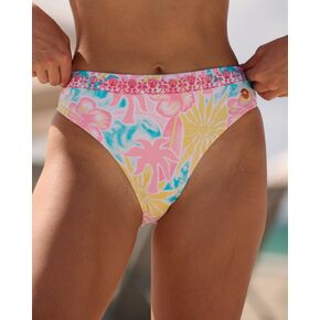 Pink Palm Puff Isla Bottom (Cheeky) in Sherbet Swirl in Kuwait