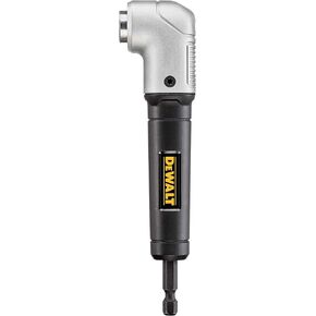 DEWALT Impact Ready 1.5 in Right Angle Drill Attachment, Magnetic Compact Ergonomic 90 Degree Drill Adapter (DWARA120) | Compact 1.5 in Footprint, Metal-Gear Case, Impact-Rated, Fits 1/4 in Internal-Hex Drivers, Magnetic Fastener Retention in Kuwait