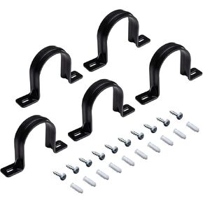 POWERTEC 70343 Hangers for 4" Dust Collection Hose, Pipes and Dust Collection Fittings with Mounting Screws, 5 PK in Kuwait