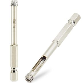 1 Inch Diamond Hole Saw with Pilot Bit, 1" Tile Hole Saw with Center Drill Bit for Marble, Granite, Ceramics, Porcelain Tiles, 1-1/2" Depth of Cut for Thick Countertops in Saudi Arabia