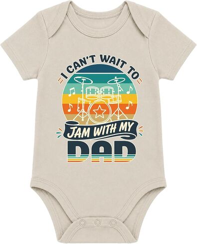 Assorted Baby Onesies For Dads - Newborn Dad Daddy Gifts Assorted Colors in Kuwait