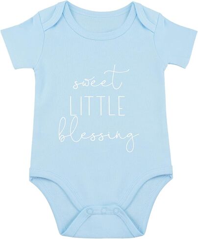 Sweet Little Blessing Bodysuit Baby Little Blessing Baby Announcement Bodysuit Babies Boy Girl Clothes in Kuwait