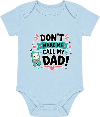 Assorted Baby Onesies For Dads - Newborn Dad Daddy Gifts Assorted Colors in Kuwait