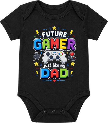 Assorted Baby Onesies For Dads - Newborn Dad Daddy Gifts Assorted Colors in Kuwait