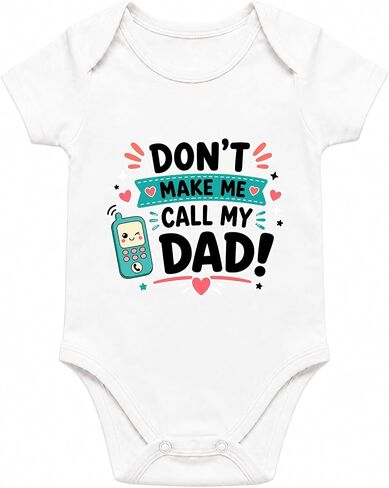 Assorted Baby Onesies For Dads - Newborn Dad Daddy Gifts Assorted Colors in Kuwait
