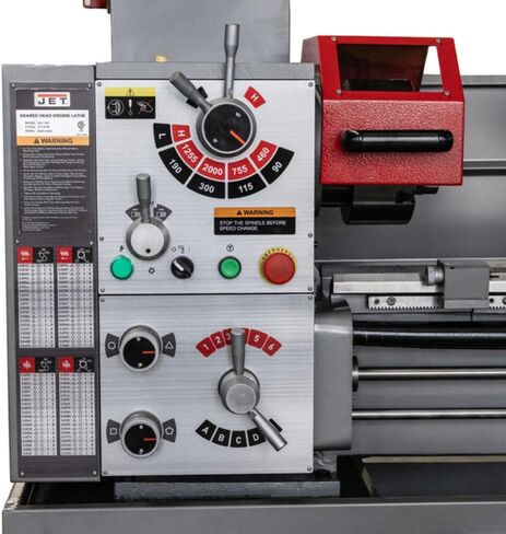 JET GH-1340; 13x40 Gear Head Lathe w/Collet Closer (JT1-3253) in Kuwait