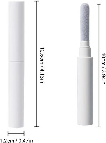 Electronic Cleaning Pen for Earbuds & Keyboards - Portable Precision Cleaning Kit for Earphone Laptop, Tablet, Phone, Computer, Camera Lens (White) in Kuwait