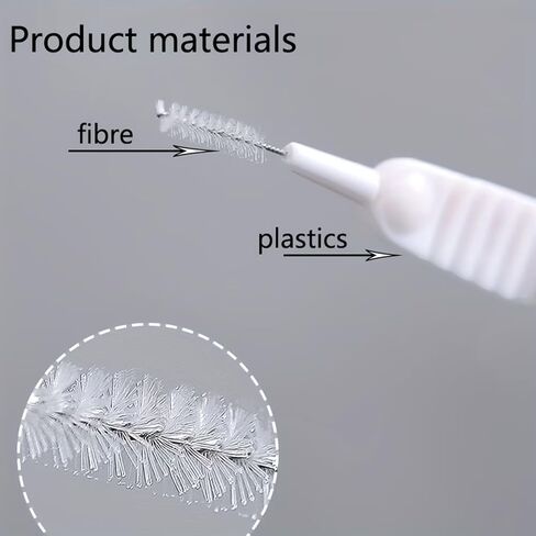 10-piece Multi-Functional Mini Cleaning Brush – Shower Head Cleaning Brush, mini Crevice Cleaner; Suitable for bathrooms, Kitchens, USB Ports, Keyboards, Small Holes, and Hard-to-Reach Areas. in Kuwait